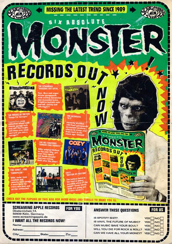 Screaming Apple Monster Add